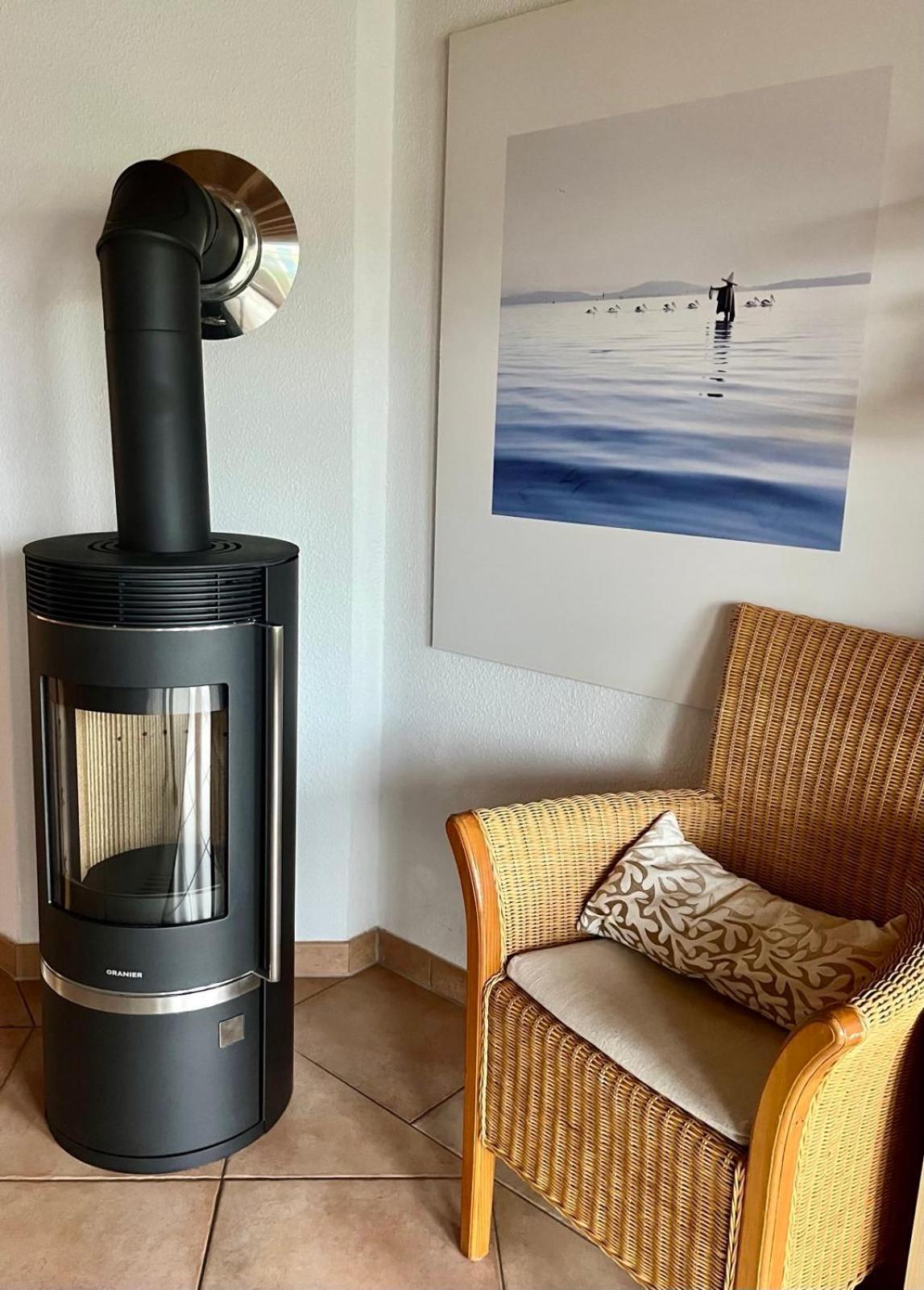 Ferienhaus Mit Bootssteg Am See In Rheinsberg Ngoại thất bức ảnh
